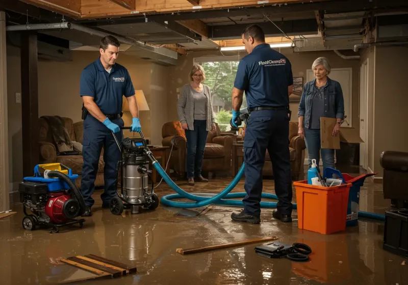 Basement Water Extraction and Removal Techniques process in Howard County, AR